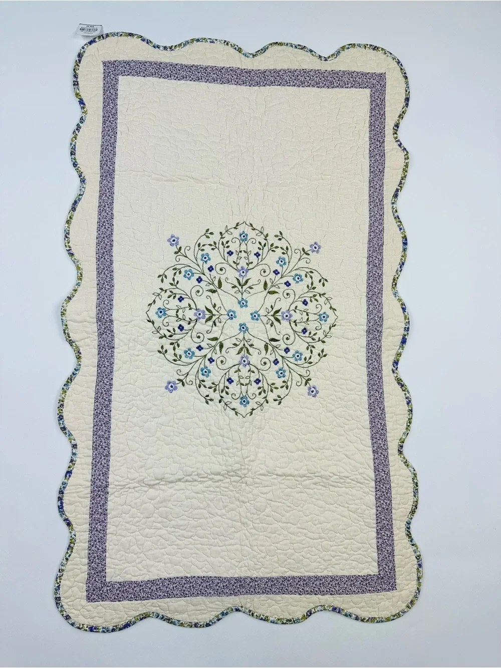 JC Penney Home Everly Quilted Pillow Case King Size Pillow Sham NWT